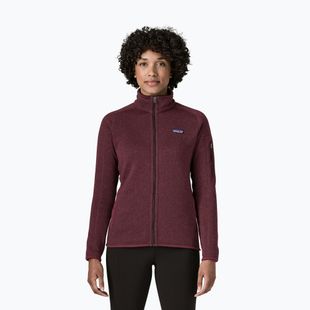 Women's trekking sweatshirt Patagonia Better Sweater berry fig