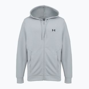 Men's sweatshirt Under Armour Flex Fleece Full Zip mod gray/black
