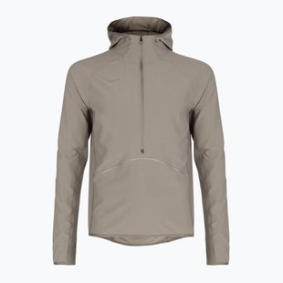 Men's running jacket HOKA Sky Glow Half Zip pebble grey