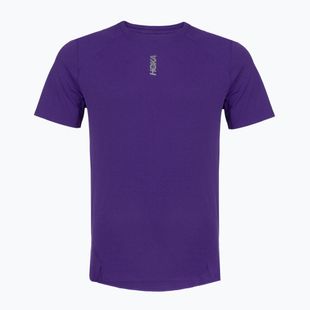 Men's running shirt HOKA EveryRun Short Sleeve cosmic purple
