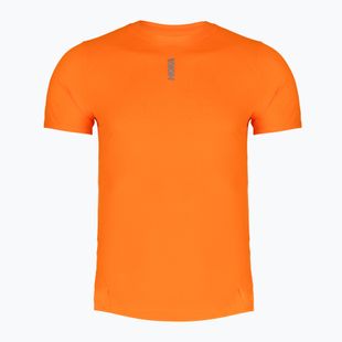 Men's running shirt HOKA EveryRun Short Sleeve electric tangerine