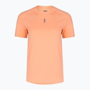 Women's running shirt HOKA EveryRun Short Sleeve sunstone