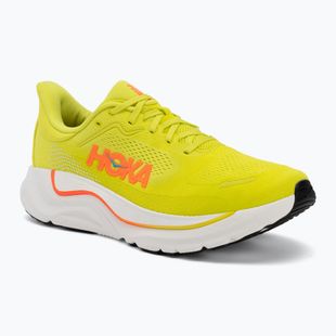 Men's running shoes HOKA Arahi 9 Wide hoka citrus/neon tangerine