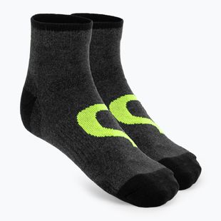 Tennis socks Evoq Trainer graphite/black/yellow