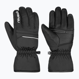 Children's ski gloves Reusch Alan Junior black/white