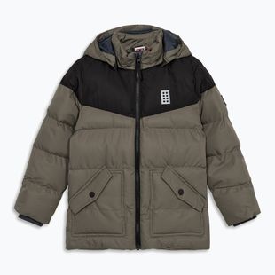 Children's insulated jacket LEGO Lwjebel 733 light brown