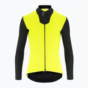 ASSOS Mille GTS C2 Spring Fall yellow and black men's cycling jacket