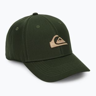 Men's baseball cap Quiksilver Decades dark olive