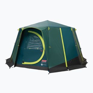 Coleman Cortes Octagon Blackout Bedroom green 8-person camping tent