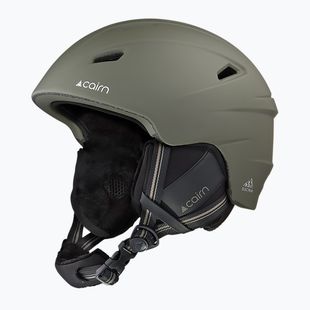 Ski helmet Cairn Electron mat khaki
