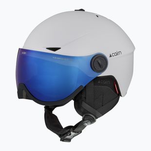Ski helmet Cairn Rise II Visor mat white