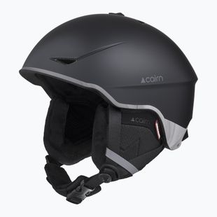 Ski helmet Cairn Rise II mat black lava