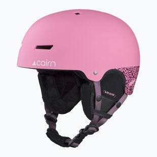 Children's ski helmet Cairn Darwin Jr mat pink