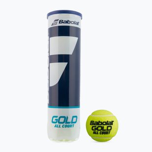 Babolat Gold All Court tennis balls 4 pcs yellow 502085