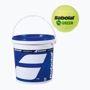 Babolat Green Bucket tennis balls 72 pcs. yellow