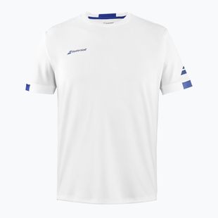 Men's Babolat Play Crew Neck T-shirt white/white