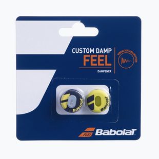 Babolat Custom Damp 2 pcs. S25 black/ yellow vibration damper