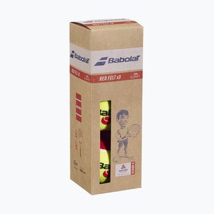 Children's tennis balls Babolat Red Felt 3 pcs. yellow