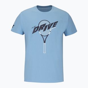 Men's Babolat Drive Cotton drive heritage blue T-shirt