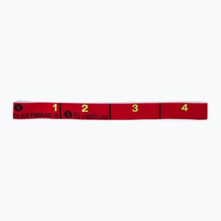 Sveltus Elastiband exercise rubber red 0142