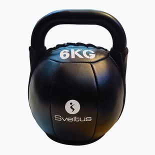 Kettlebell Sveltus Soft PU 6 kg black