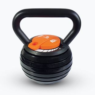 Kettlebeel adjustable Sveltus Adjustable 4-18 kg black/orange