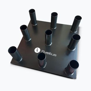 Olympic barbell rack Sveltus Rack For Olympic Bars black