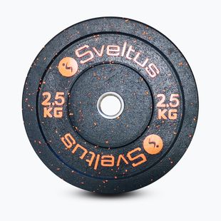 Olympic bumper weight Sveltus Olympic Disc Bumper 2,5 kg black