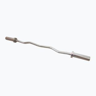 Curl bar Sveltus Ez Curl Bar + 2 Spring Collars chrome