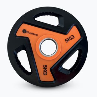 Olympic weight Sveltus Olympic Disc With Handles 5 kg black