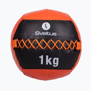 Sveltus Wall Ball 1 kg black/red