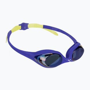 Children's swimming goggles arena Spider JR Mirror blue/blue/yellow