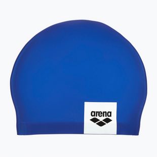 Arena Logo Moulded blue swimming cap
