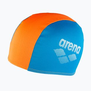 Children's swimming cap arena Polyester II Jr blue/orange