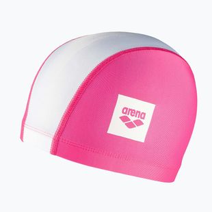 Arena Unix II Jr children's swimming cap pink/white
