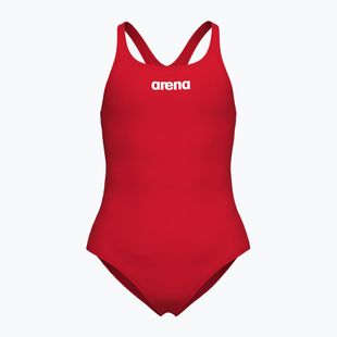 Children's one-piece swimsuit arena Team Swim Pro Solid red/white
