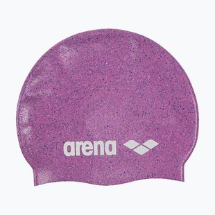 Children's swim cap arena Silicone Cap Jr pink multi