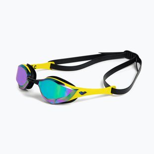 Arena swimming goggles Cobra Edge Swipe MR emerald / yellow / black