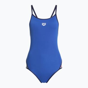 Women's one-piece swimsuit arena Icons Super Fly Back Solid royal / navy