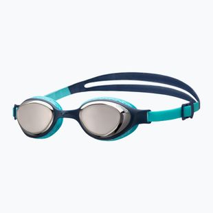 Children's swim goggles arena Air Jr Mirror silver/navy/water