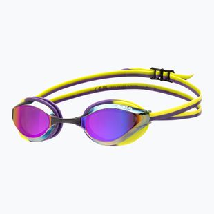 Arena Python Mirror swimming goggles violet/plum/artic lime