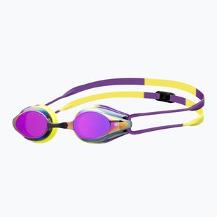 Swim goggles arena Tracks Mirror violet/plum/artic lime