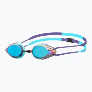 Swim goggles arena Tracks Mirror turquoise/future dusk/water