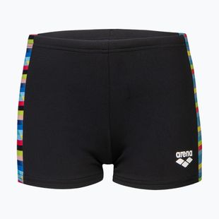 Children's arena Racing Stripe Swim Shorts black/black multi
