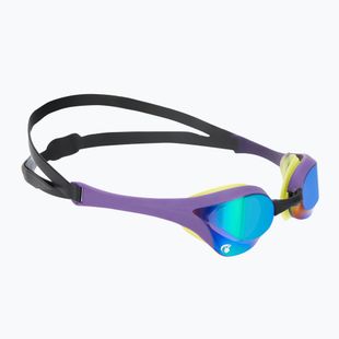Arena swim goggles Cobra Ultra Swipe Mirror emerald/plum/cyber lime