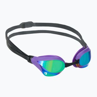 Arena swimming goggles Cobra Swipe Mirror emerald/plum/black