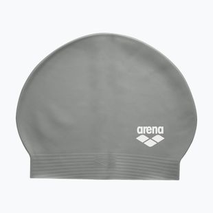 Swim cap arena Soft Latex II silver/black
