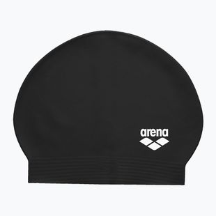 Arena Soft Latex II swimming cap black/white