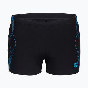 Men's swim boxers arena Graphic Swim Short black/turquoise