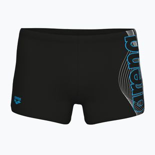 Men's swim boxers arena Basic Swim Short black/turquoise